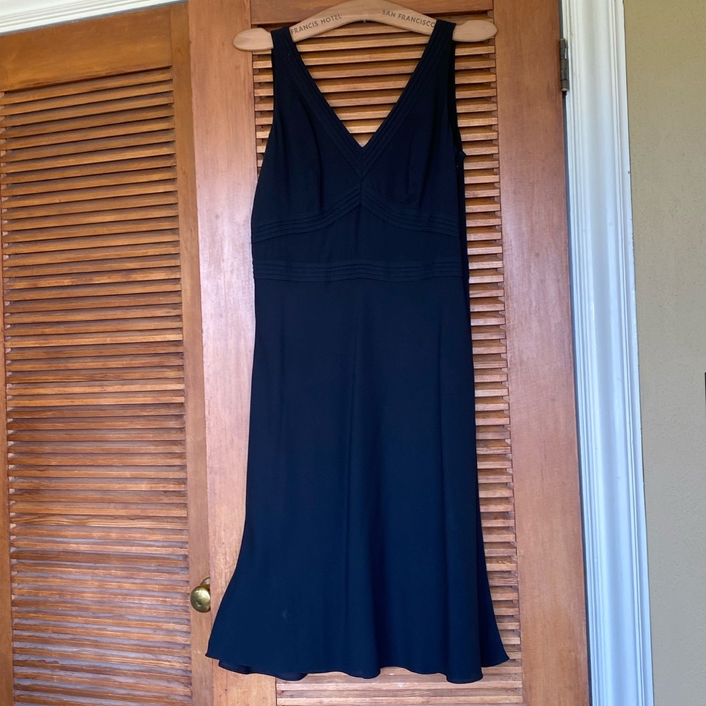 Ann Taylor Black Silk Dress